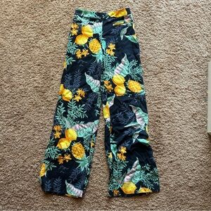 Maeve escape printed pants size us 0 floral beach pants wide leg